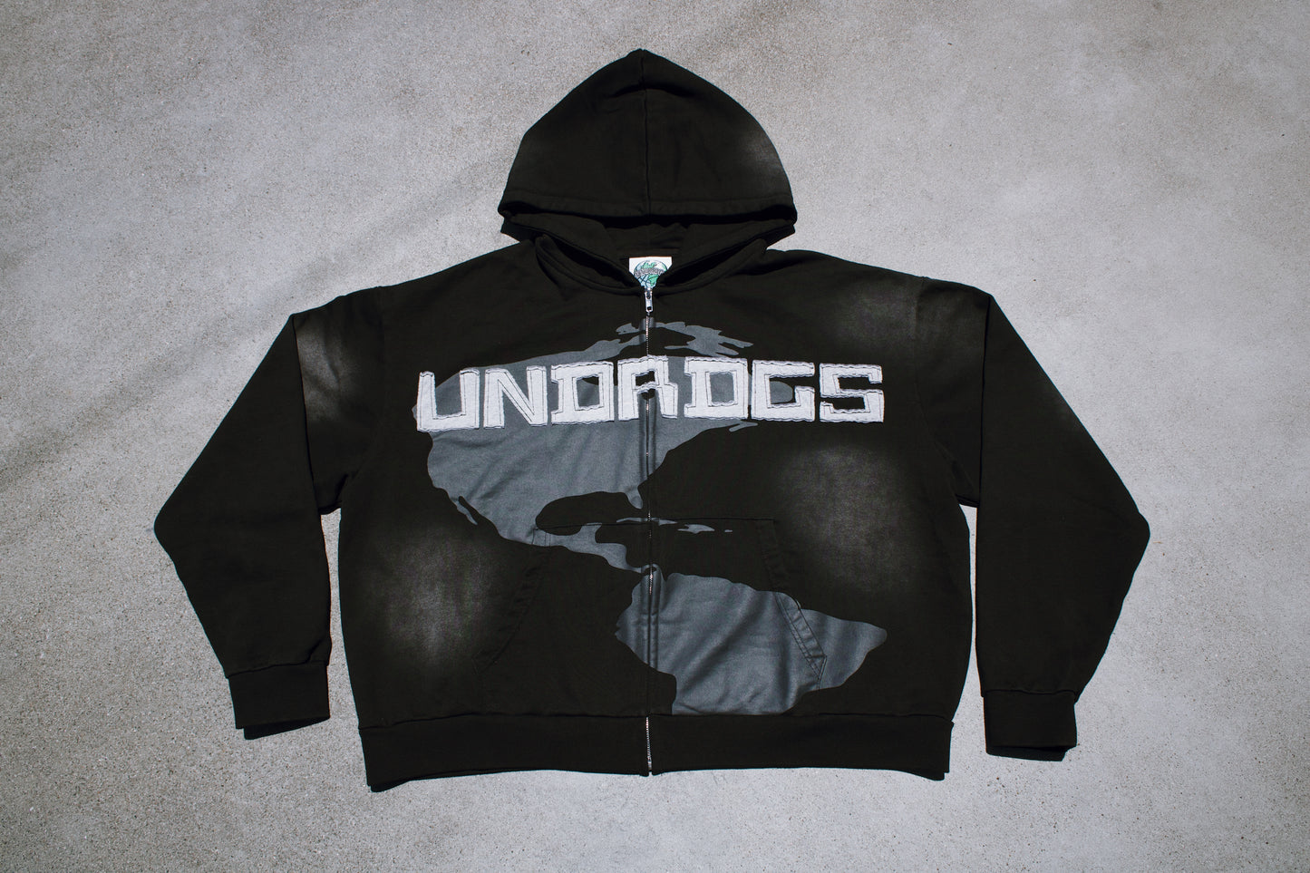 "PAIN" ZIP-UP HOODIE