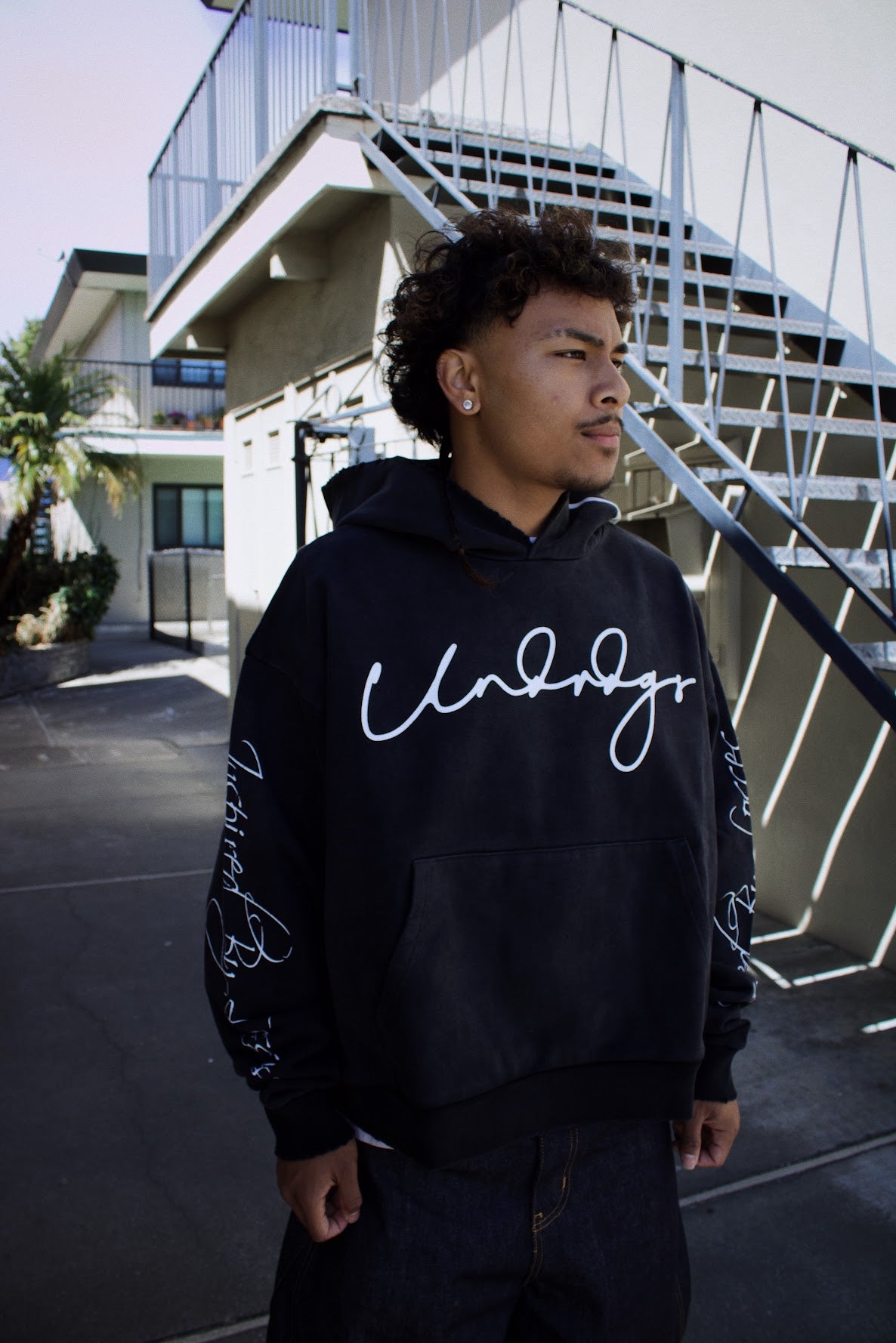 BLACK AUTOGRAPH HOODIE
