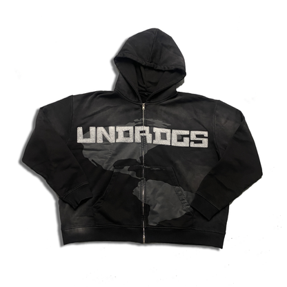 "PAIN" ZIP-UP HOODIE