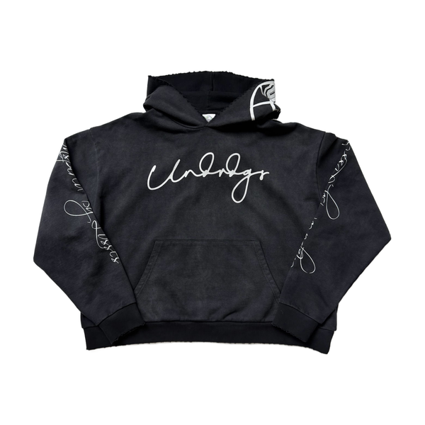 BLACK AUTOGRAPH HOODIE