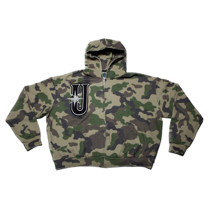 CAMO COMPASS LOGO HOODIE