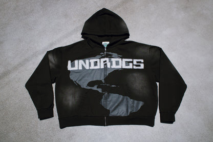 "PAIN" ZIP-UP HOODIE