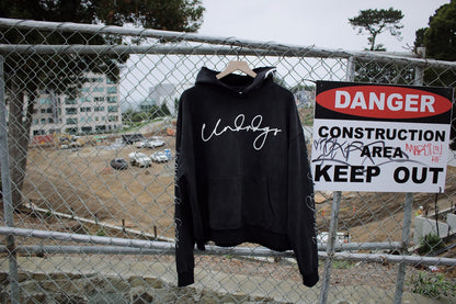 BLACK AUTOGRAPH HOODIE