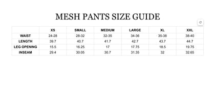 UNDRDGS MESH PANTS