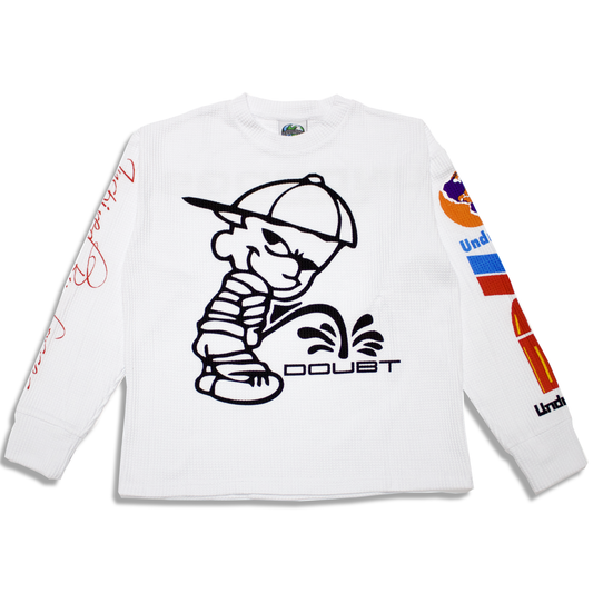 WHITE "P*SS ON DOUBT" THERMAL
