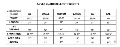 3/4 SHORTS