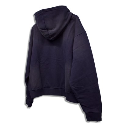NAVY PAIN ZIP-UP JACKET